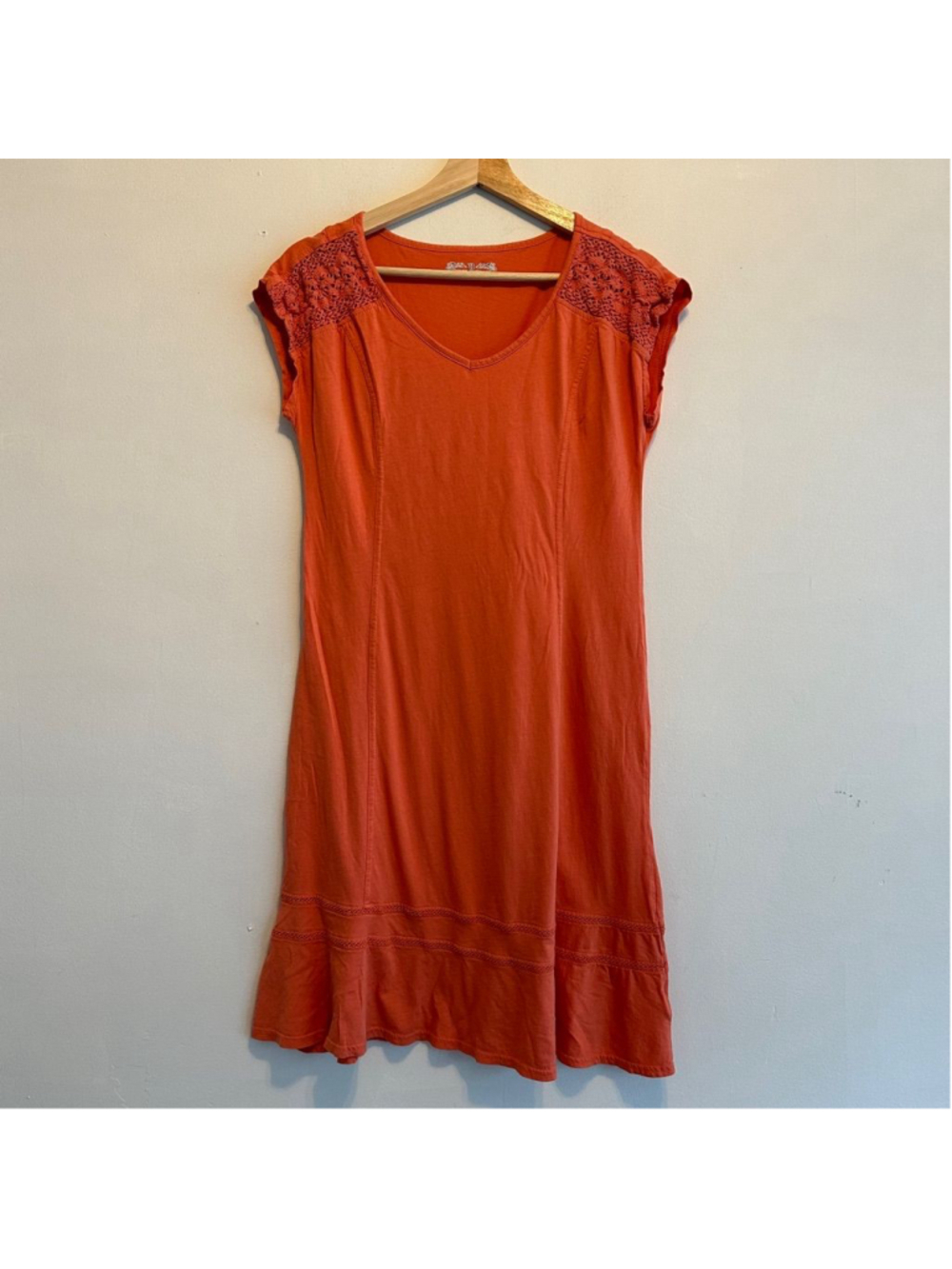 Royal Robbins Orange Dress Women's Size M